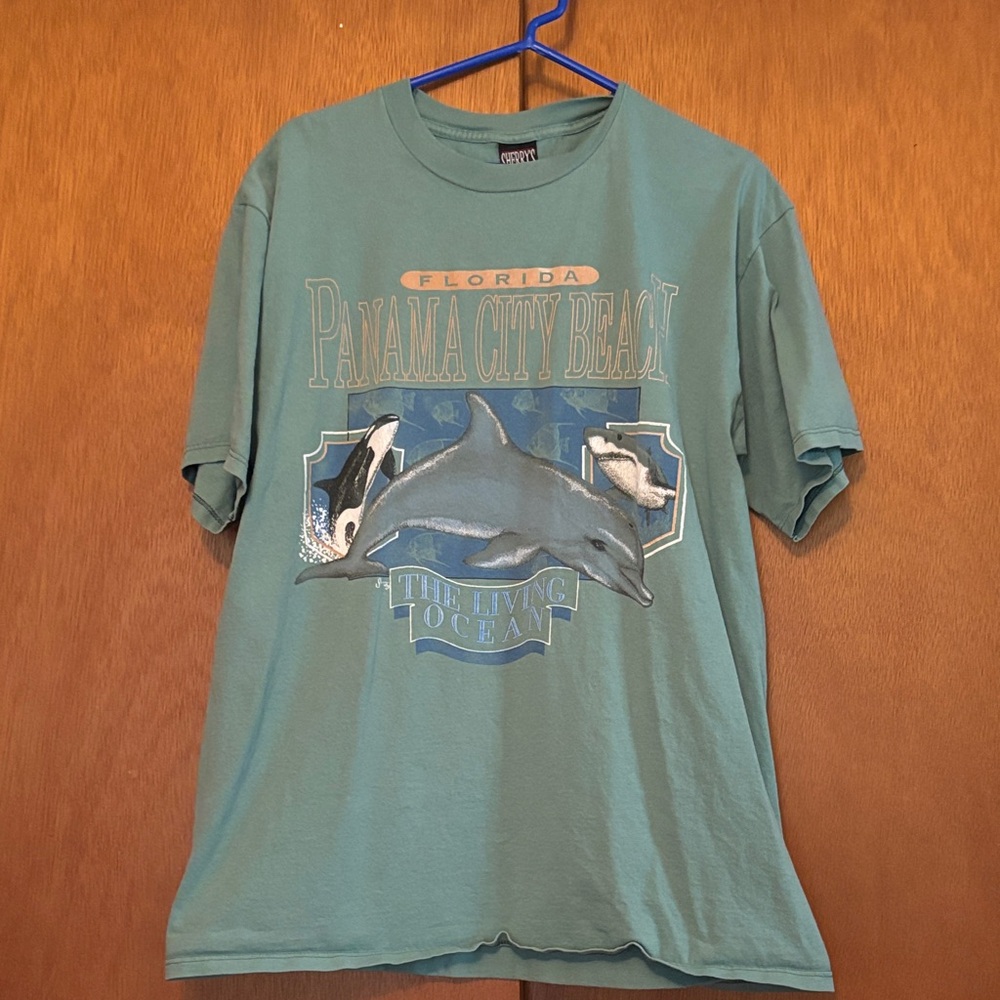 Teal Panama City Beach Graphic T-Shirt